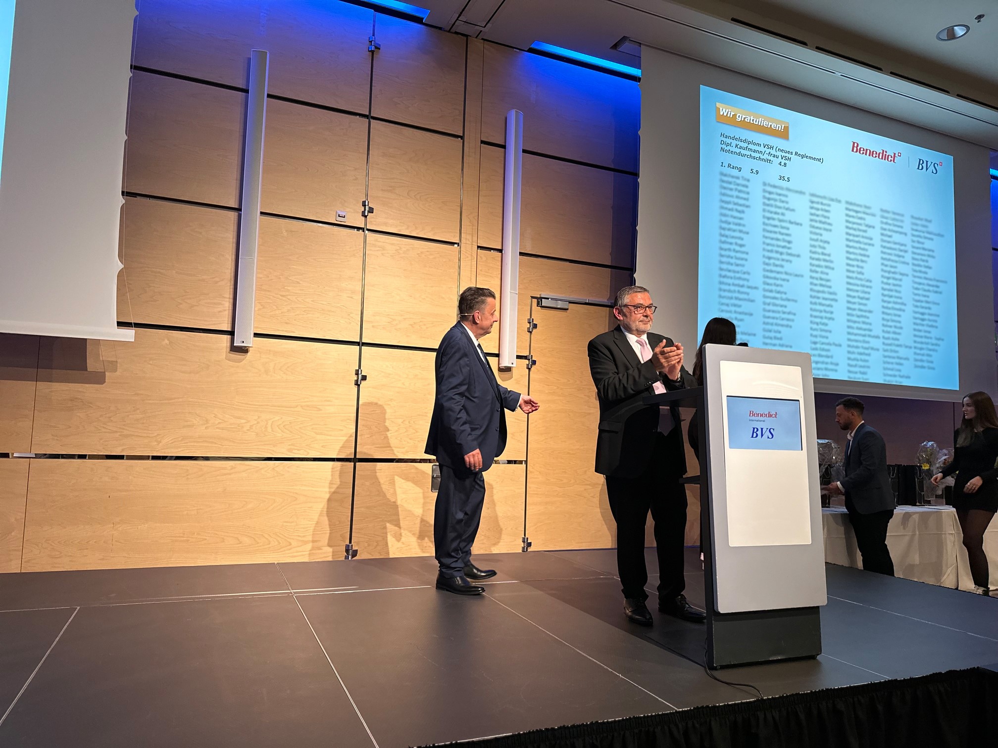 Diplomfeier Benedict / BVS Zürich, 17. Mai 2024